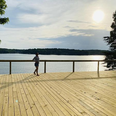 New Waterfront Cabin On The Large Sundeck #24 Cabin Villa Lake Wylie Exterior foto